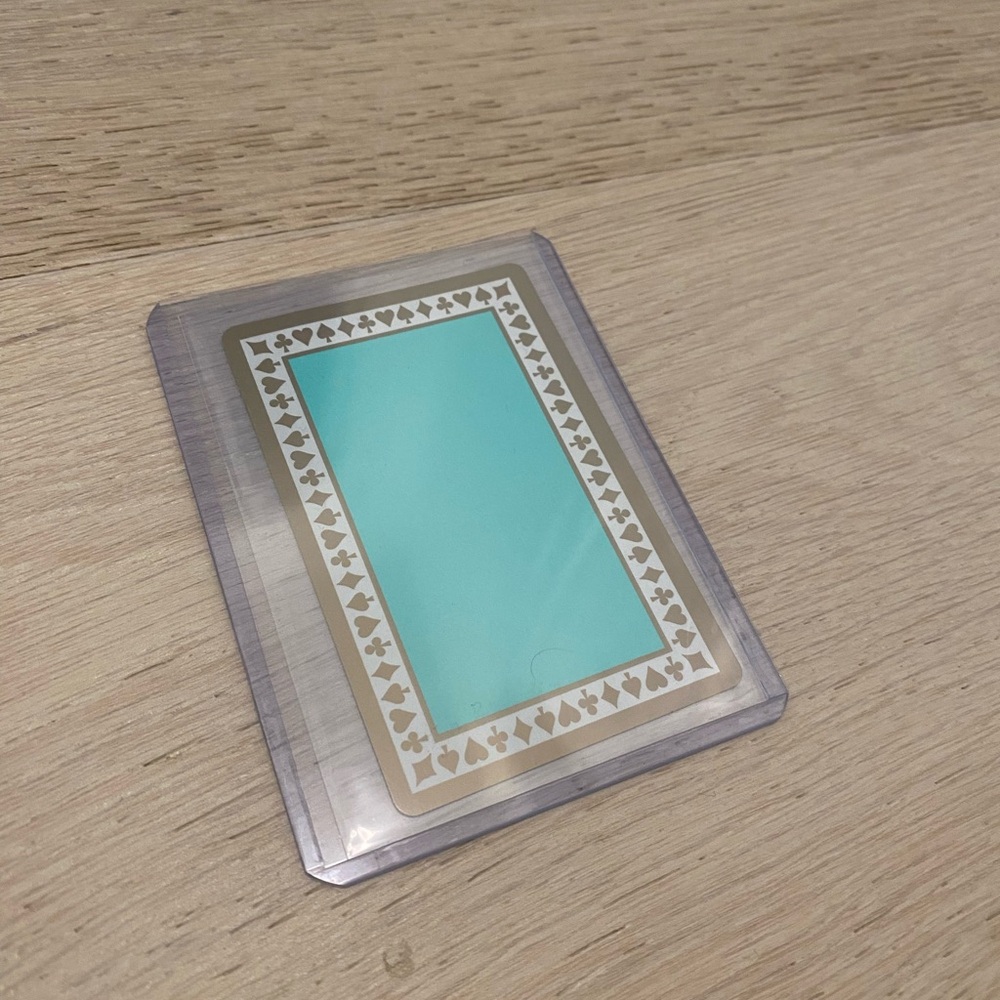 Tiffany & Co. Playing Card Five Of Spades ♠️. One Card From the Pack.